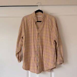 Free People, pocketed flannel